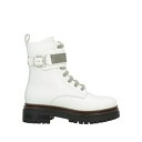 【送料無料】 イレブンティ レディース ブーツ シューズ Ankle boots White