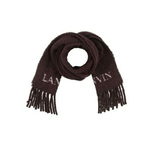 【送料無料】 ランバン レディース マフラー・ストール・スカーフ アクセサリー Scarves Brown 【送料無料】 ランバン レディース マフラー・ストール・スカーフ アクセサリー Scarves Brown