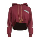 【送料無料】 セミクチュール レディース パーカー・スウェットシャツ アウター Sweatshirts Red