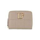 【送料無料】 ディースクエアード レディース 財布 アクセサリー Wallets Grey
