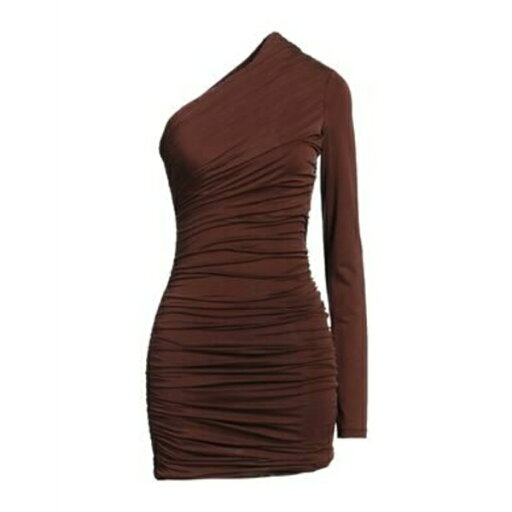 【送料無料】 ゲージ81 レディース ワンピース トップス Mini dresses Brown 【送料無料】 ゲージ81 レディース ワンピース トップス Mini dresses Brown