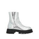 【送料無料】 ニンニ レディース ブーツ シューズ Ankle boots Silver