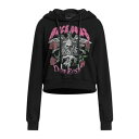 【送料無料】 ジョン リッチモンド レディース パーカー・スウェットシャツ アウター Sweatshirts Black