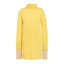 【送料無料】 イッセイミヤケ レディース ニット&セーター アウター Turtlenecks Yellow