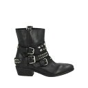 【送料無料】 エレナイアチ レディース ブーツ シューズ Ankle boots Black