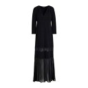 【送料無料】 ツインセット レディース ワンピース トップス Maxi dresses Black