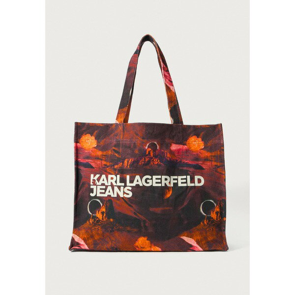 カール ラガーフェルド ジーンズ レディース トートバッグ バッグ LOGO SHOPPER - Tote bag - canyon s..