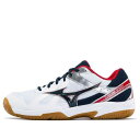 Mizuno ミズノ メンズ スニーカー 【Mizuno Cyclone Speed 'White Red' V1GA178014】 サイズ US_6(24.0cm)(4)