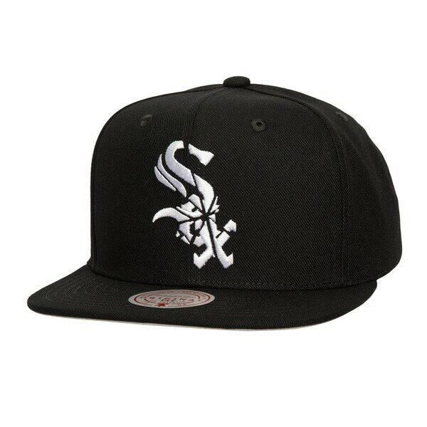 ミッチェル＆ネス ミッチェル&ネス メンズ 帽子 アクセサリー Chicago White Sox Mitchell & Ness Shattered Snapback Hat Black