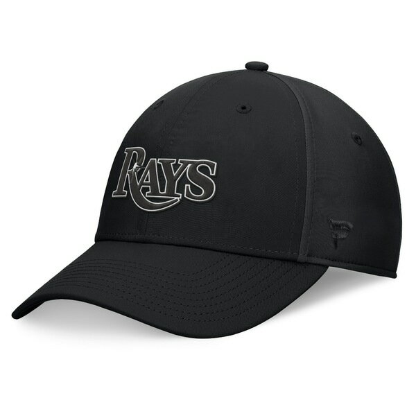 ファナティクス メンズ 帽子 アクセサリー Tampa Bay Rays Fanatics Night Game Flex Hat Black