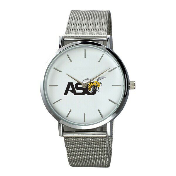 楽天astyジャーディン メンズ 腕時計 アクセサリー Alabama State Hornets Plexus Stainless Steel Watch Silver