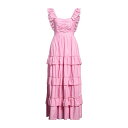 【送料無料】 アクチュアリー レディース ワンピース トップス Long dresses Pink