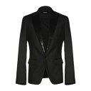 【送料無料】 ディースクエアード メンズ ジャケット&ブルゾン アウター Blazers Black