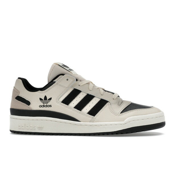 adidas アディダス メンズ スニーカー 【adidas Forum Low CL Wonder White Core Black Wonder Beige】 サイズ US_7(25.0cm) Wonder White/Core Black/Wonder Beige