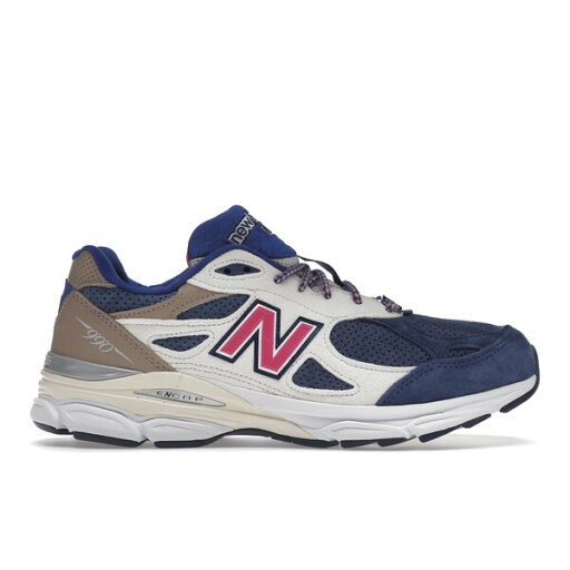 New Balance ニューバランス メンズ スニーカー 【New Balance 990v3 MiUSA Kith Daytona (with Socks)】 サイズ US_5.5(23.5cm) Tan/Navy/Pink New Balance ニューバランス メンズ スニーカー 【New Balance 990v3 MiUSA Kith Daytona (with Socks)】 サイズ US_5.5(23.5cm) Tan/Navy/Pink
