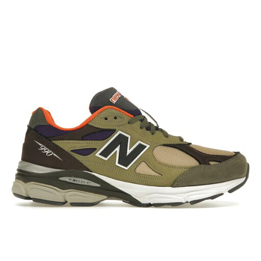New Balance ニューバランス メンズ スニーカー 【New Balance 990v3 MiUSA Teddy Santis Khaki Orange】 サイズ US_7(25.0cm) Tan/Blue New Balance ニューバランス メンズ スニーカー 【New Balance 990v3 MiUSA Teddy Santis Khaki Orange】 サイズ US_7(25.0cm) Tan/Blue