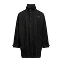 【送料無料】 モスキーノ メンズ ジャケット＆ブルゾン アウター Overcoats & Trench Coats Black