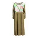 MANOUSH マヌーシュ ワンピース トップス レディース Midi dresses Khaki