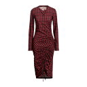 N°21 ヌメロ ヴェントゥーノ ワンピース トップス レディース Midi dresses Red