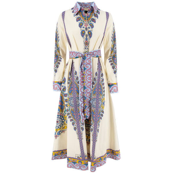 エトロ レディース ワンピース トップス Paisley Dress PRINT ON WHITE BASE