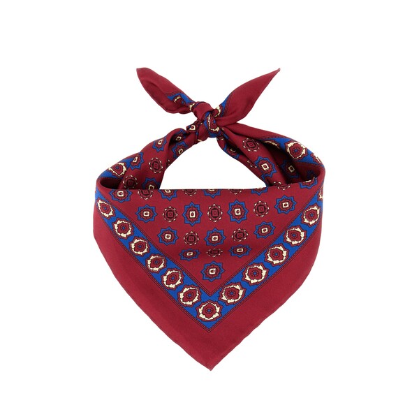 ヴァレンティノ ガラヴァーニ メンズ マフラー・ストール・スカーフ アクセサリー Silk Scarf Bordeaux..