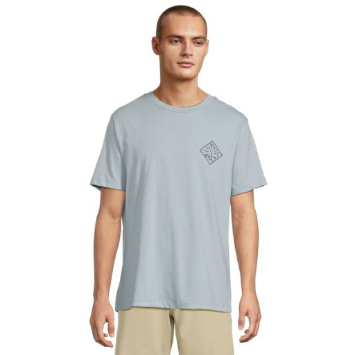 ソルティクルー メンズ シャツ トップス Tippet Fill Short Sleeve Tee Blue Fog ソルティクルー メンズ シャツ トップス Tippet Fill Short Sleeve Tee Blue Fog