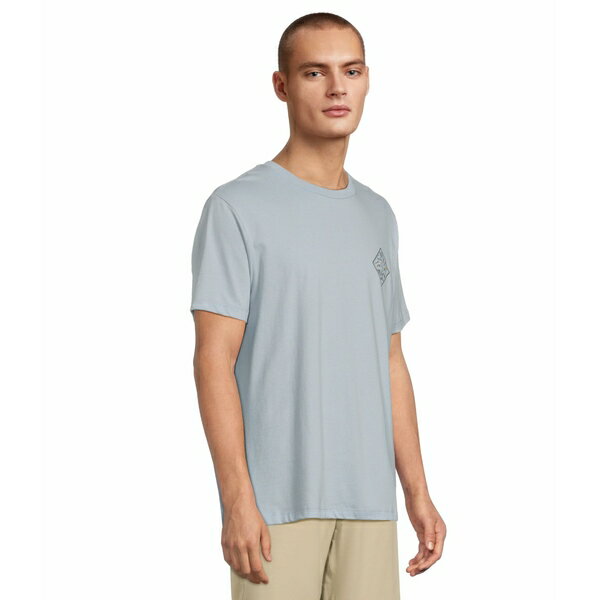 ソルティクルー メンズ シャツ トップス Tippet Fill Short Sleeve Tee Blue Fog