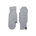 スマートウール メンズ 手袋 アクセサリー Knit Mitt Light Gray Heather