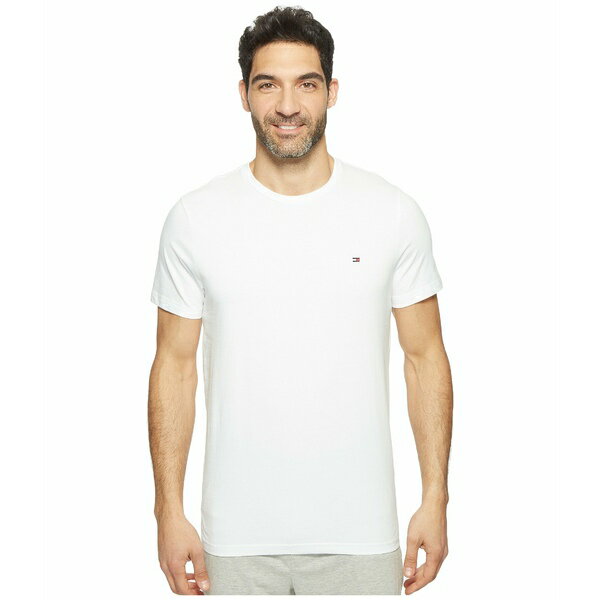 ȥߡ ҥե   ȥåץ Short Sleeve Core Flag Crew Neck Tee White