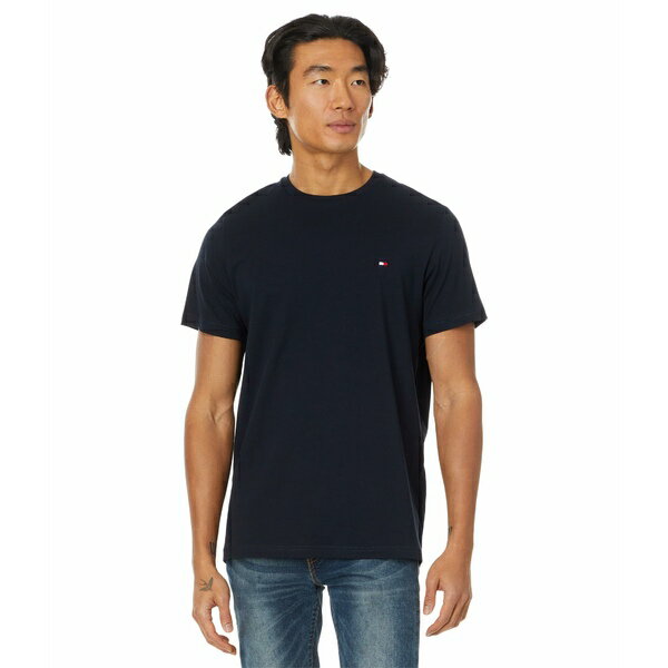 ȥߡ ҥե   ȥåץ Short Sleeve Core Flag Crew Neck Tee Dark Navy