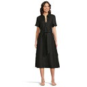トッミーバハマ レディース ワンピース トップス Coastalina Popover Midi Dress Black