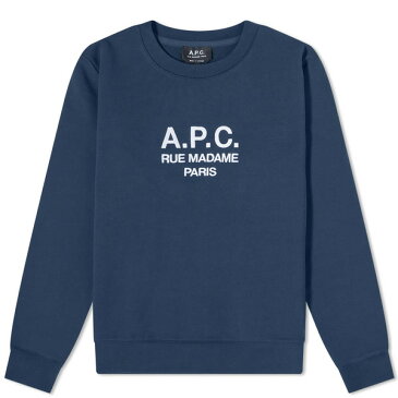 アーペーセー レディース パーカー・スウェットシャツ アウター A.P.C. Tina Sweat Blue