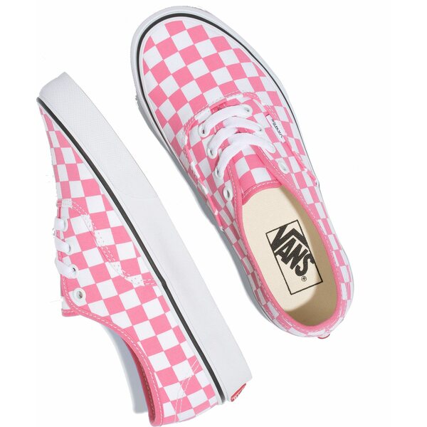 バンズ メンズ スニーカー シューズ Vans Authentic Shoes Pink Lemonade/White