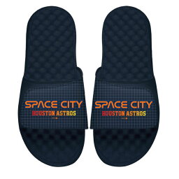 アイスライド メンズ サンダル シューズ Houston Astros ISlide City Connect Slide Sandals Navy