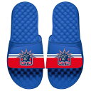 アイスライド メンズ サンダル シューズ New York Rangers ISlide Special Edition 2.0 Slide Sandals Royal