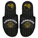 アイスライド メンズ サンダル シューズ Golden State Warriors ISlide 2022/23 City Edition Gel Slide Sandals Black