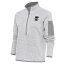 ƥ ǥ 㥱åȡ֥륾  Philadelphia Phillies Antigua Women's Brushed Metallic Fortune HalfZip Pullover Jacket Heather Gray