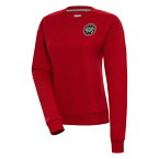 アンティグア レディース パーカー・スウェットシャツ アウター Raptors 905 Antigua Women's Victory Pullover Sweatshirt Red