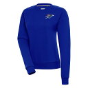 アンティグア レディース パーカー・スウェットシャツ アウター Oklahoma City Blue Antigua Women's Victory Pullover Sweatshirt Blue