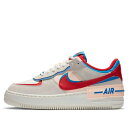 Nike ナイキ レディース スニーカー GrayRedBlue 【(WMNS) Nike Air Force 1 Shadow 'Sail Royal Red...