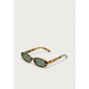イーブン アンド オド レディース サングラス&アイウェア アクセサリー Sunglasses - tortoise brown/blue(4)