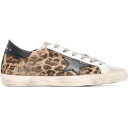 Golden Goose ゴールデングース レディース スニーカー 【Golden Goose Super-Star Leopard Brown Ice Black (Women's)】 サイズ US_5(22.0cm) Brown/Ice/Black