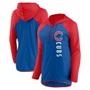 ファナティクス レディース ジャケット＆ブルゾン アウター Chicago Cubs Fanatics Branded Women 039 s Forever Fan FullZip Hoodie Jacket Royal/Red