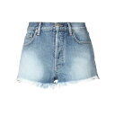 ALANUI アラヌイ カジュアルパンツ ボトムス レディース Denim shorts Blue