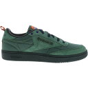 Reebok リーボック メンズ スニーカー 【Reebok Club C 85 Escape Green】 サイズ US_10.5(28.5cm) Escape Green/Grey/Pump Orange(4)