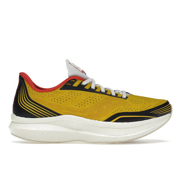 Saucony サッカニー メンズ スニーカー 【Saucony Endorphin Pro Diet Starts Monday Yellow Wolverine】 サイズ US_9.5(27.5cm) Yellow Wolverine/Black/Red