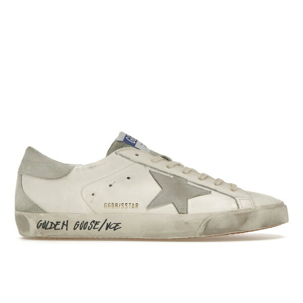 Golden Goose ゴールデングース メンズ スニーカー 【Golden Goose Super-Star White Ice Grey】 サイズ US_9(27.0cm) White/Ice/Grey