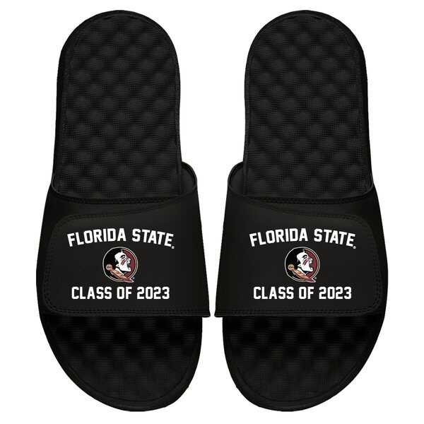 饤   塼 Florida State Seminoles ISlide Class of 2023 Slide Sandals Black