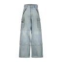 ヴェトモン レディース カジュアルパンツ ボトムス Transformer Baggy Jeans Blue