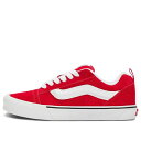 Vans バンズ メンズ スニーカー 【Vans Knu Skool 'Red White' VN0009QCJV6】 サイズ US_6.5(24.5cm)
